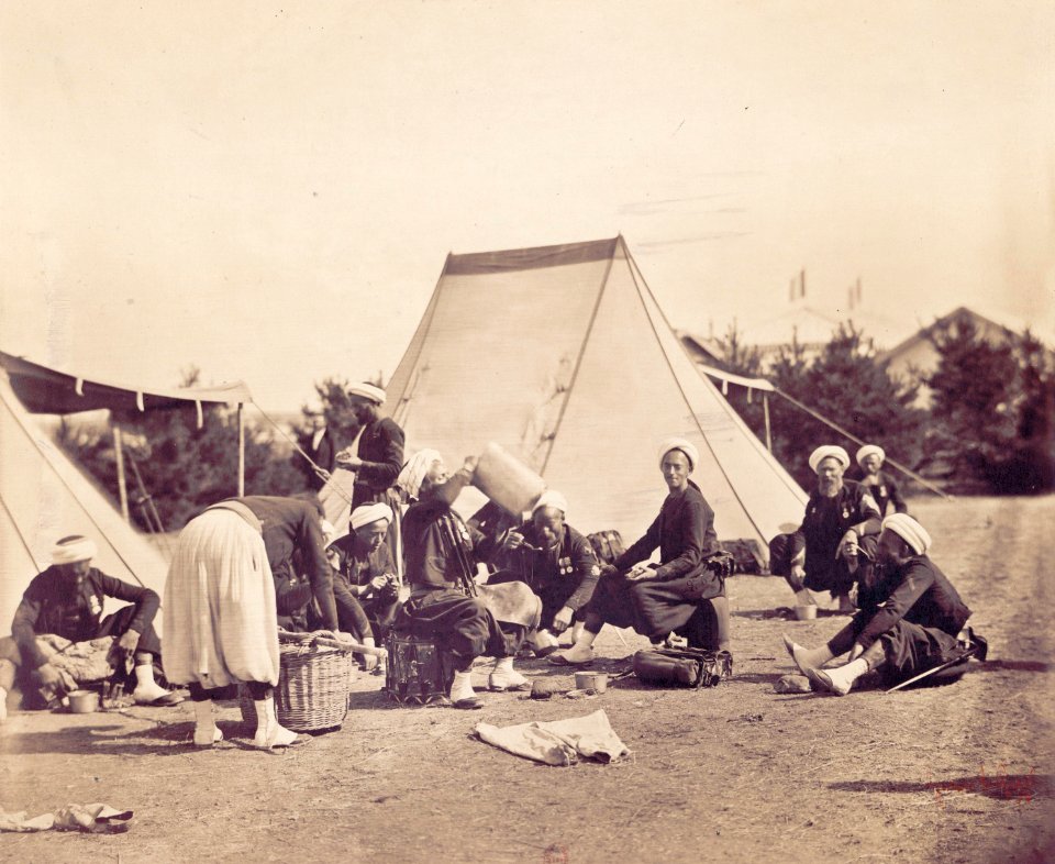Zouaves - camp de Châlons