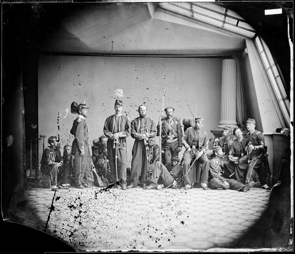 Zouaves, 9th N.Y. Volunteer Infantry - NARA - 529972
