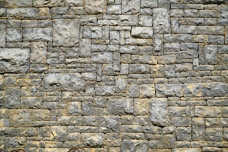 Brick wall stone photo