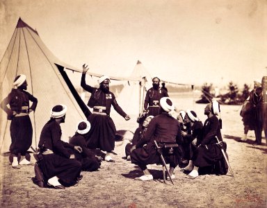 Zouaves - Camp de Châlons