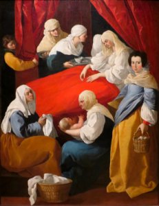 Zurbaran, nascita della vergine