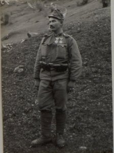 Zugsführer ZORNIG Alois, Feldjäger Bataillon Nro. 20. Besitzer der goldenen Tapferkeits Medaille. (BildID 15457922)