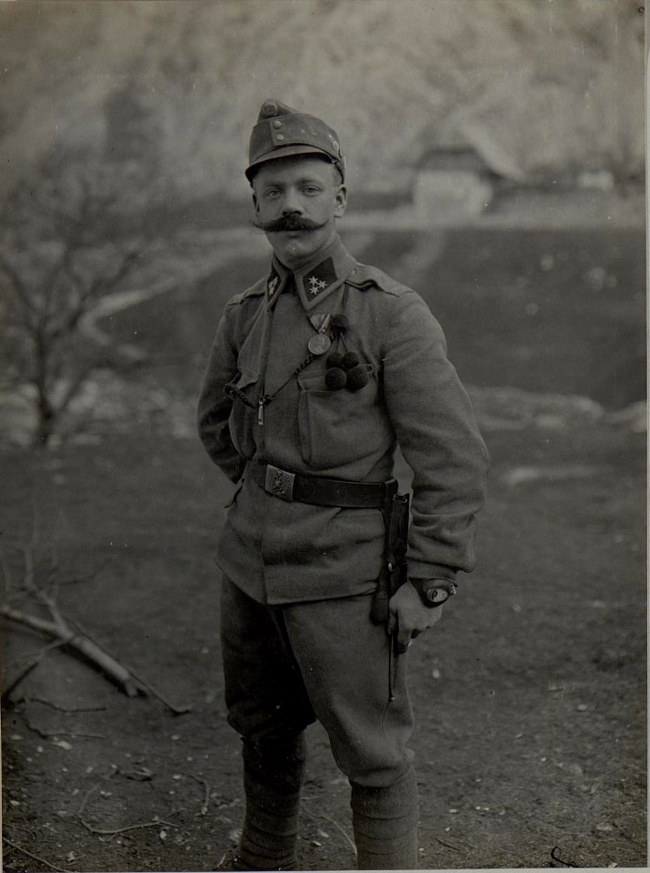 Zugsführer BAUCHINGER Alois des k.k. Ldw.Inf.Rgts.Nr.2, 3. Feldkompagnie. (BildID 15457845)