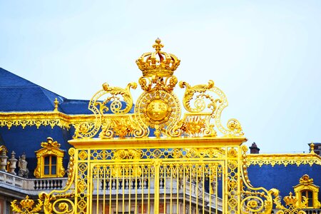 Palace of versailles landmark gold photo
