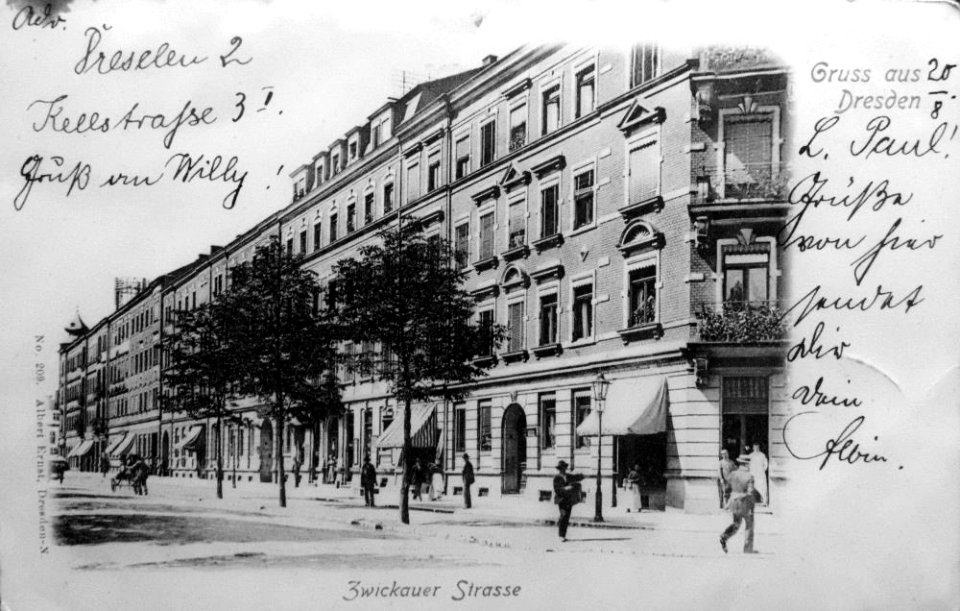Zwickauer Straße bella época Dresde