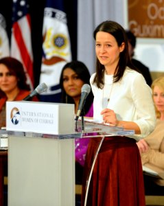 Zuzana Števulová of Slovakia Director of the Human Rights League