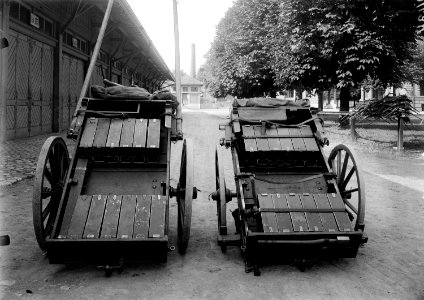Zweiteilige Handwagen mit Munition - CH-BAR - 3238727