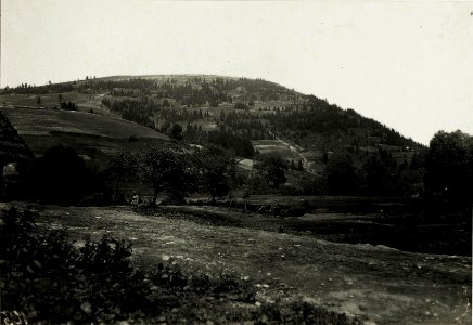 Zwinin.Südhang, Blick von Orawa
