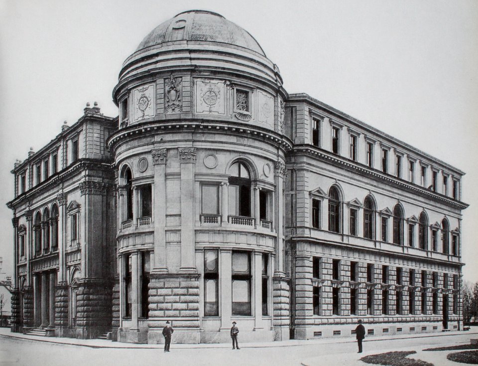 Zürich Alte Börse um 1890