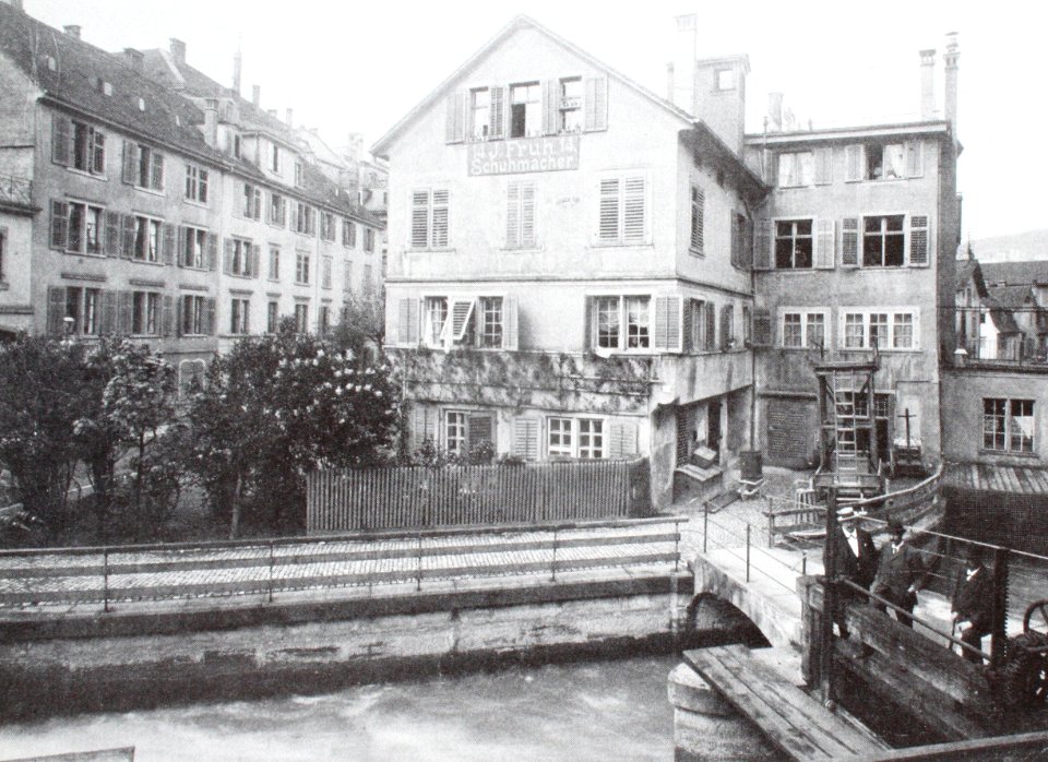 Zürich Werdmühle um 1895