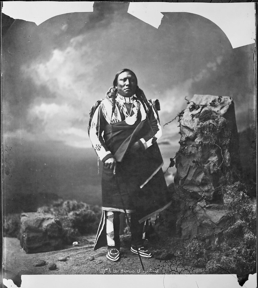 Billy, a Ute warrior, Ourays Band - NARA - 523623