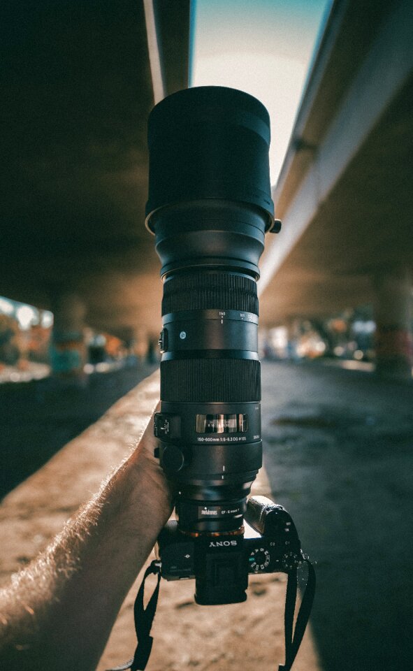 Black bokeh flash