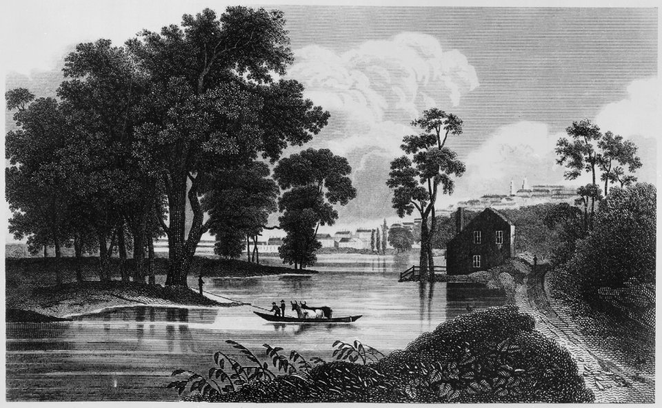 Albany, from Van-Unsselaens lsland. - NARA - 513340