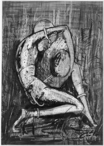 Crouched Figure, 1960 - NARA - 558964