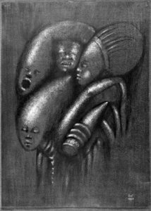 Heads with Drum, 1960 - NARA - 558965