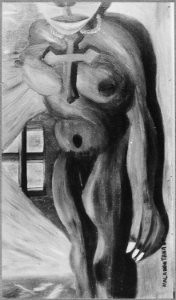 Nude with Crucifix, 1960 - NARA - 558918 photo