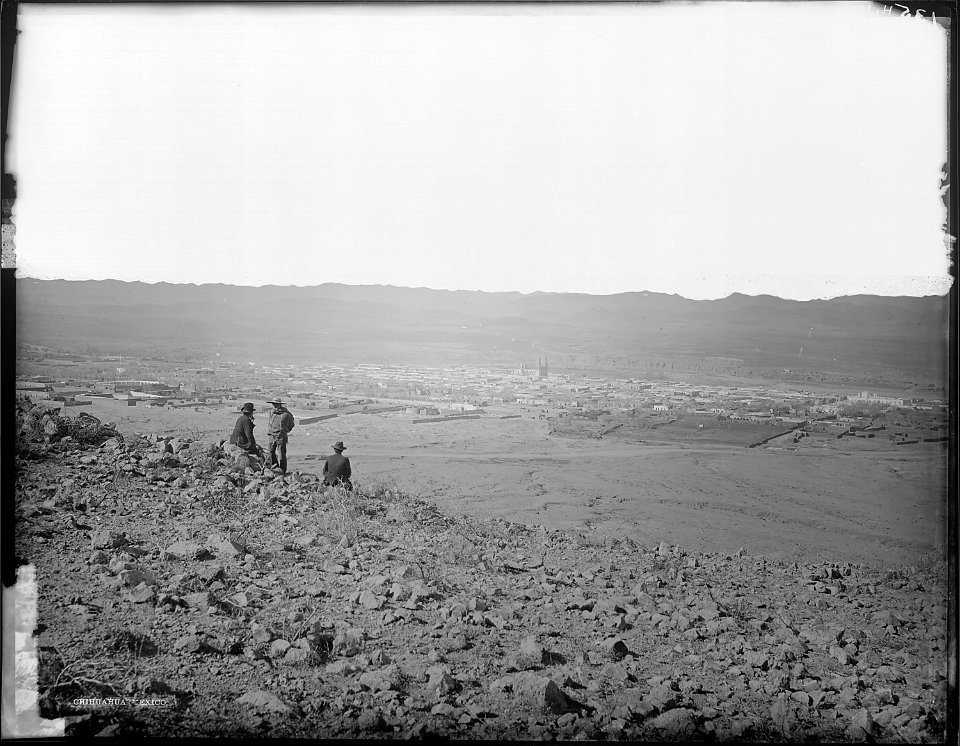 (Old No. 138) Chihuahua, Chihuahua Providence, Mexico. Excellent view of three men left center of - NARA - 517781