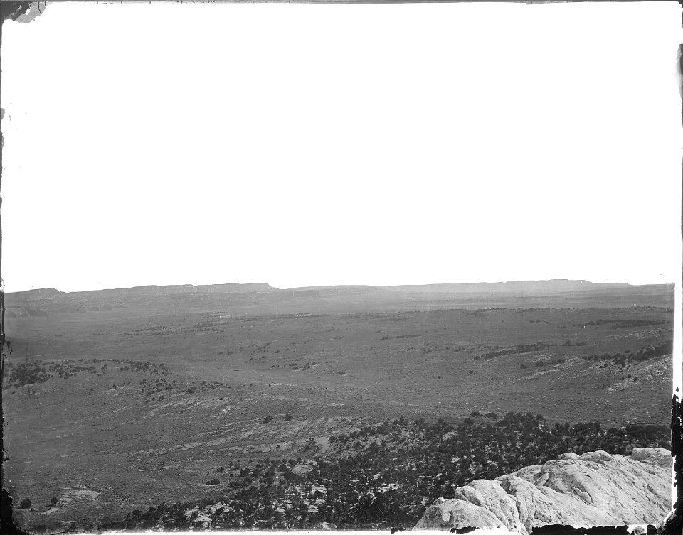 (Old No. 124) North end of Zuni Uplift, from west of Fort Wingate, McKinley County, New Mexico. - NARA - 517772