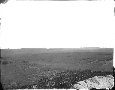 (Old No. 124) North end of Zuni Uplift, from west of Fort Wingate, McKinley County, New Mexico. - NARA - 517772
