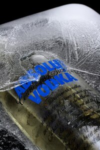 Coolness vodka frozen photo