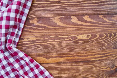 Red brown towel