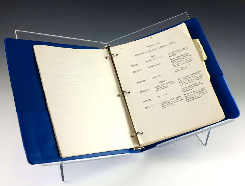 1976 Campaign binder