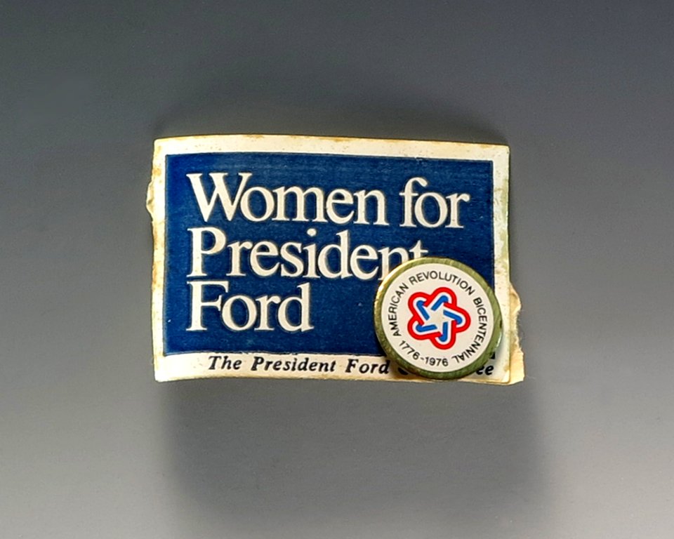 1976 campaign sticker