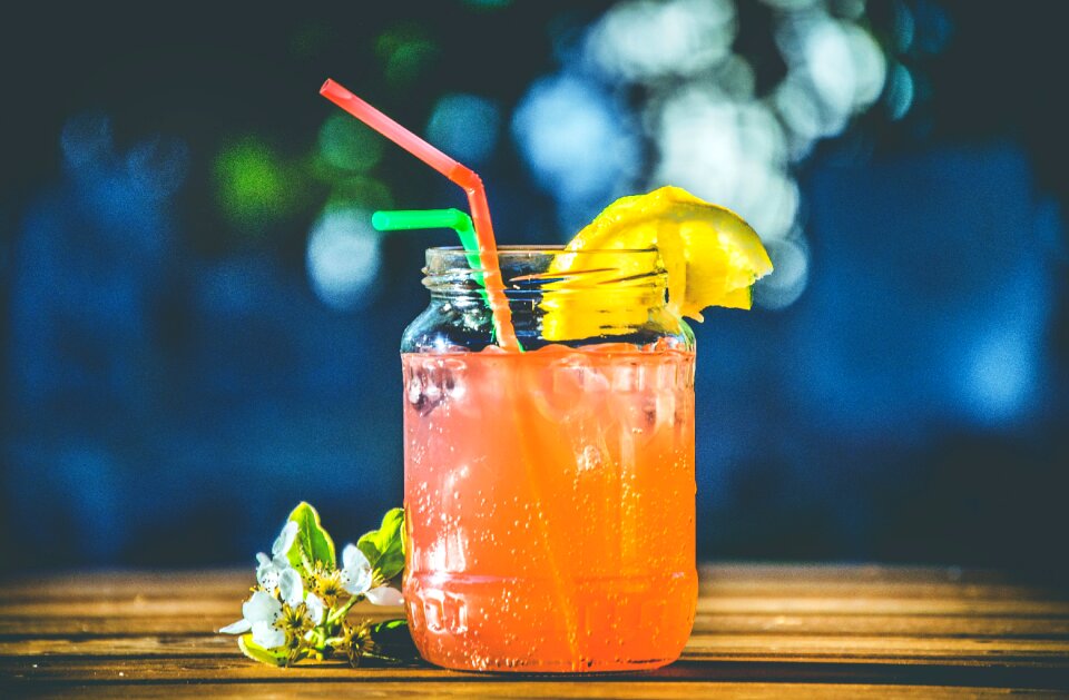 Fruit garnish cold