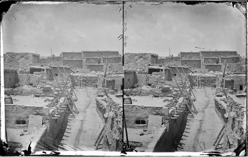 A street. Pueblo of Zuni, New Mexico - NARA - 519813