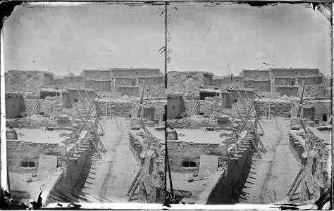 A street. Pueblo of Zuni, New Mexico - NARA - 519813