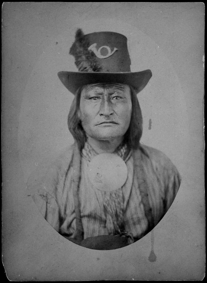 A-Sa-Ha-By, a Comanche Peace Chief. Bird Chief, Milky Way - NARA - 533055