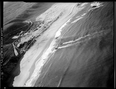 Aerial of first landing on North Africa - NARA - 520879