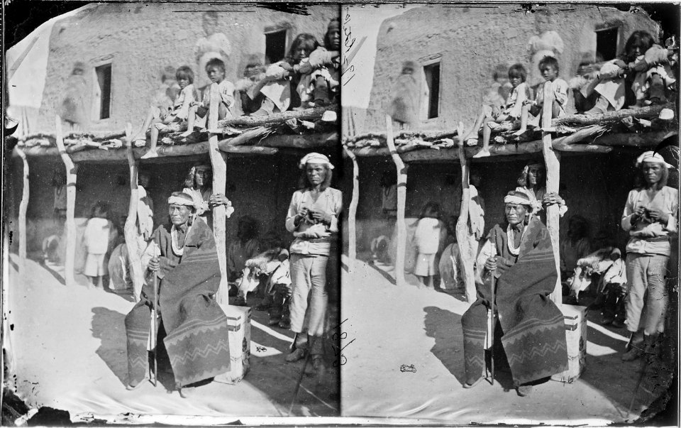 Alcade, or municipal officer of the Zuni Indians New Mexico 1873 - NARA - 519770