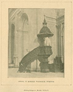 Ambona w kościele Wszystkich Świętych Według fotogramu Kostka i Mullert (82040)