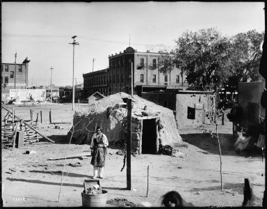 An Indian enclave in Albuquerque, New Mexico, 1912 - NARA - 523032 photo