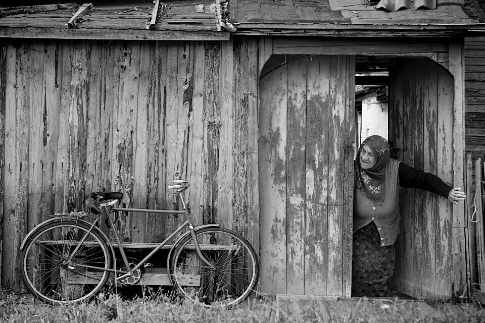 Wooden house old cottage wooden cottage