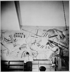 Atlanta University, art class - NARA - 559215