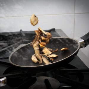 Mushroom food frying