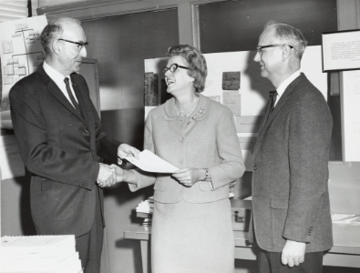 Award ceremony in honor of Sally J. Ketcham, Metallurgist hq37vn78c