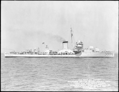 Bagley (DD386). Starboard side, 06-22-1937 - NARA - 513027 photo