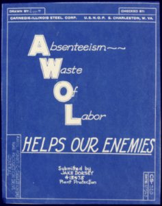 AWOL Helps our Enemies - NARA - 534638