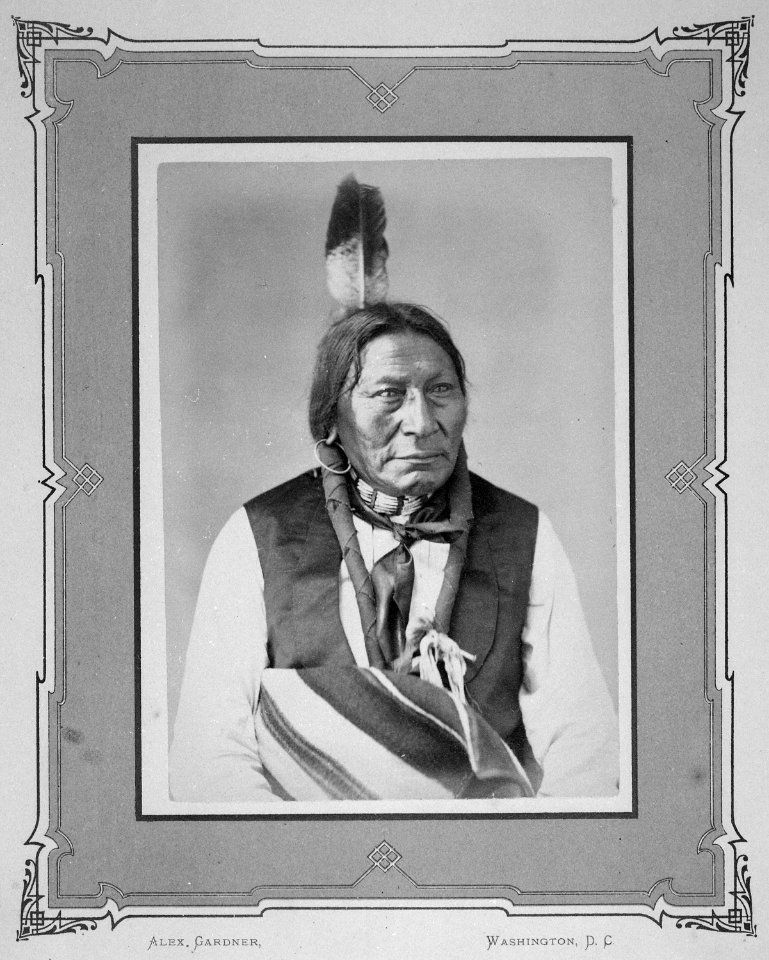 Bald Eagle-A-Nu-Ka-San-Vua-Be-Luh. Brule Sioux, 1872 - NARA - 518991