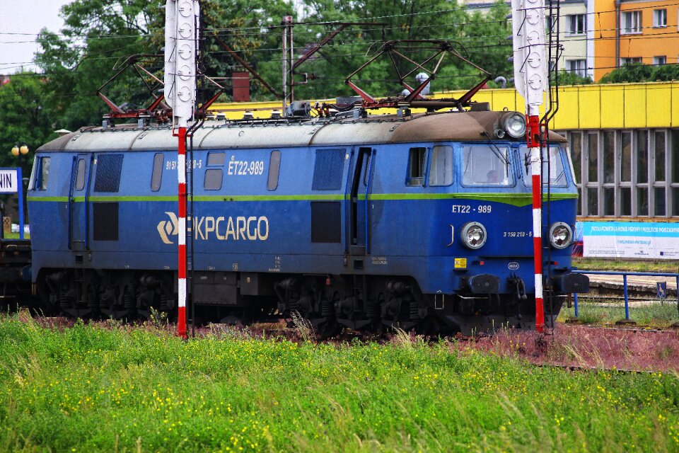 Steam locomotive pkp old train