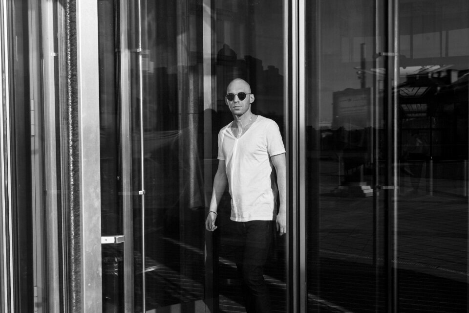 Exit man st petersburg russia