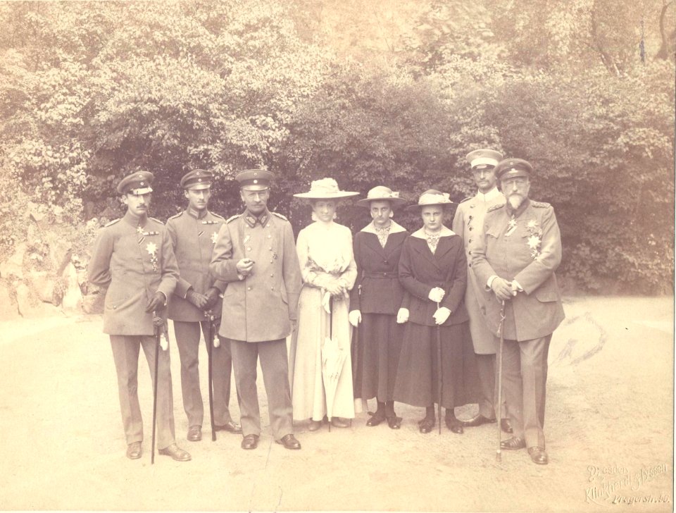 BASA-35-7-342-15-Ferdinand I of Bulgaria and Boris III of Bulgaria