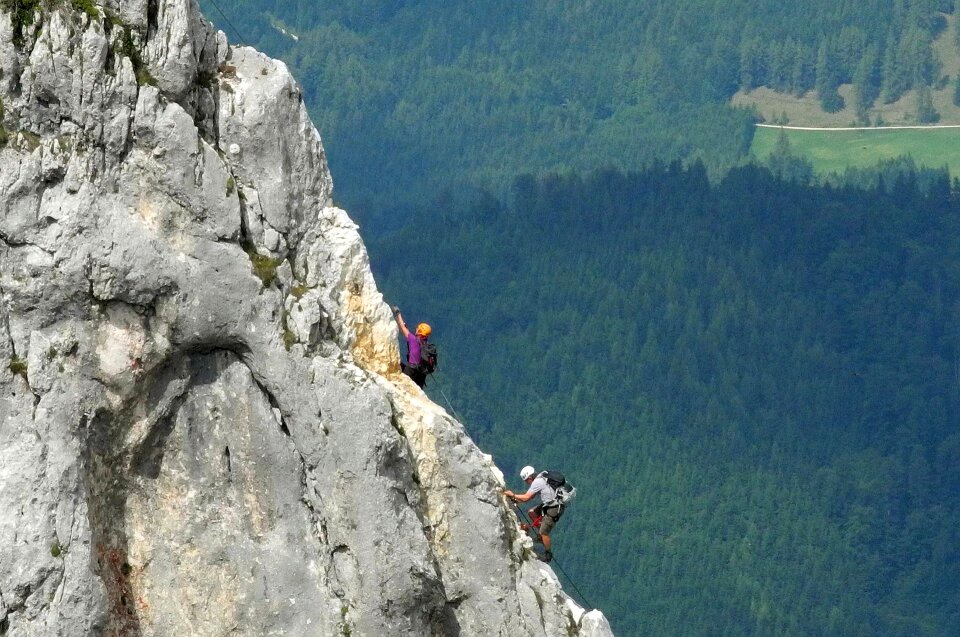 Steep slope high summer photo