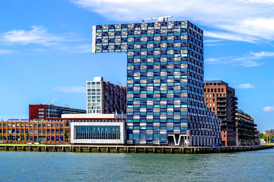 Construction harbour rotterdam