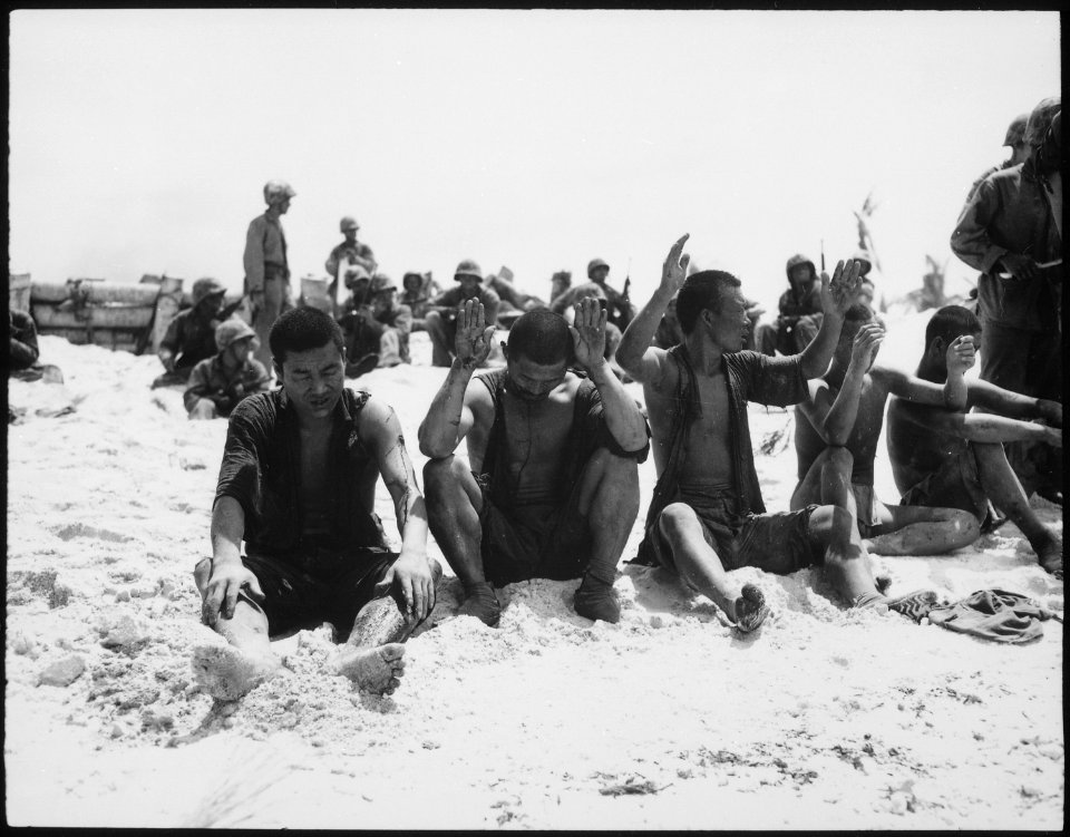Battle of Tarawa, Prisoners. - NARA - 532519