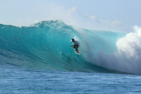 Beach ocean surf photo