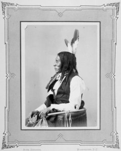 Bears Nose-Ma-To-Pa-Ge. Cut Head, Sioux, 1872 - NARA - 519031 photo